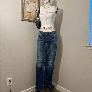 Silver Jeans Low Rise Berkeley Surplus Bootcut Jeans Women’s Size 27”